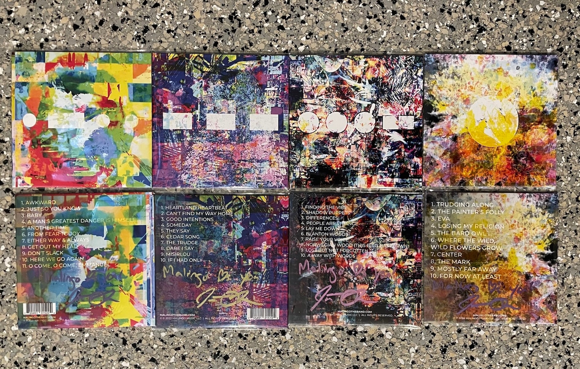 Morse Code Autographed CD Bundle (All four CDs!)