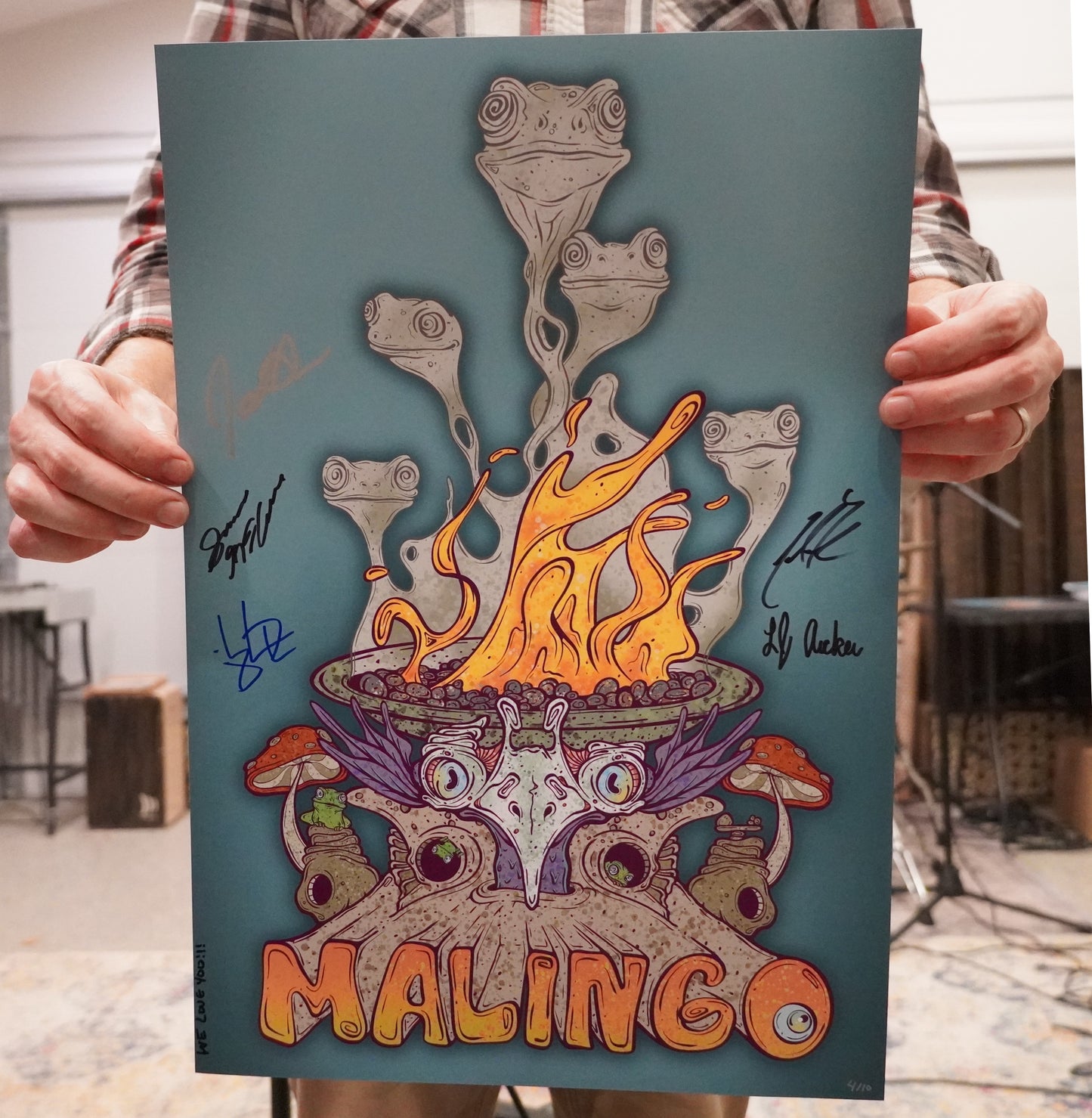 Limited Edition: Autographed "The Offering" Poster - SOLD OUT!