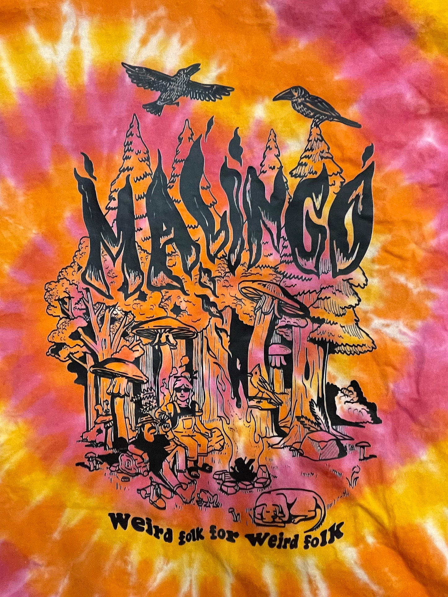 Blazing Fire Tie-Dye