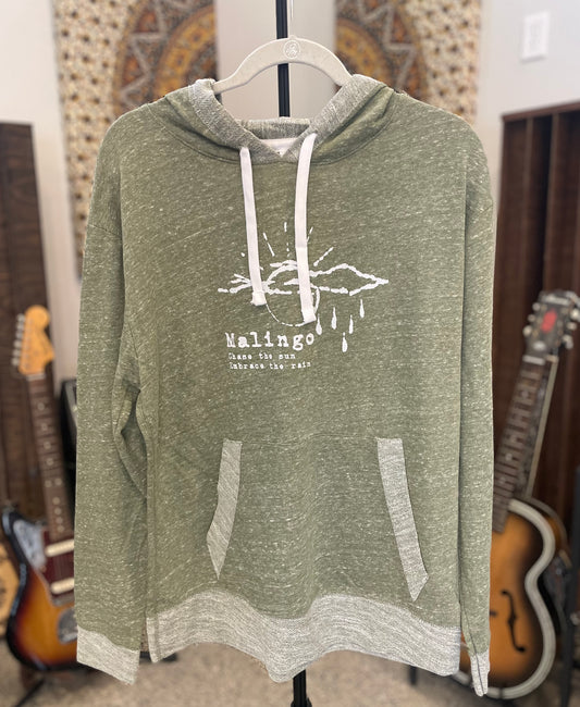 Chase the Sun Melange Hoodie (Green)