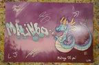 Bubble Dragon Poster autographed by ALL FIVE band members! ONLY 10 EXIST & 4 REMAIN!