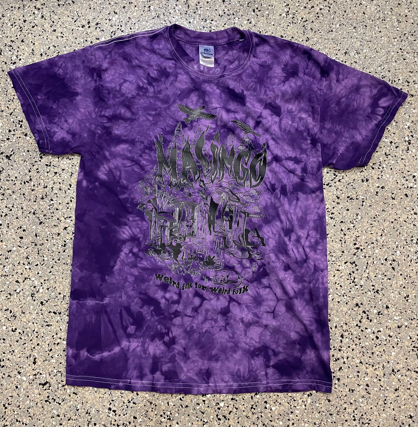 Purple Fire Tie-Dye