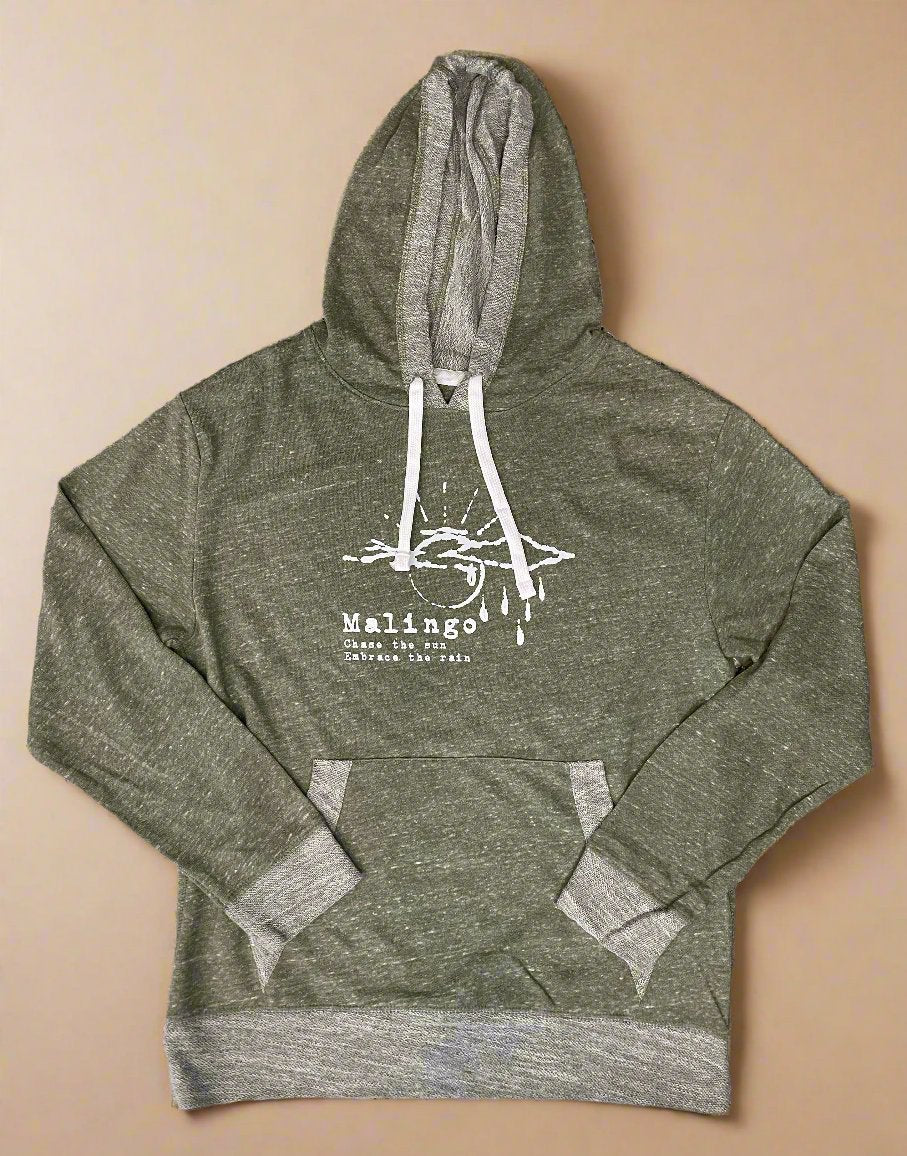 Chase the Sun Melange Hoodie (Green) - Limited Quantity