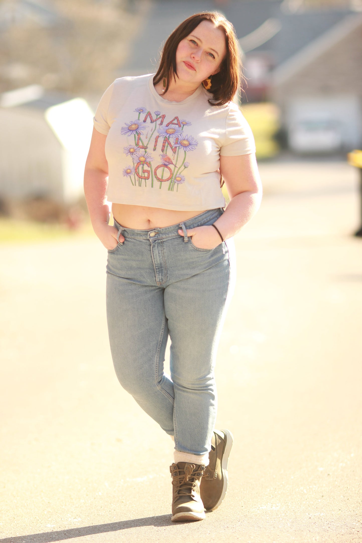 Wildflowers Crop Top